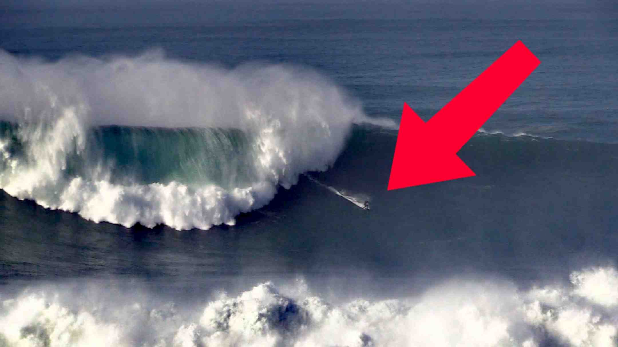 Quelle est la plus grosse vague à Nazaré ?