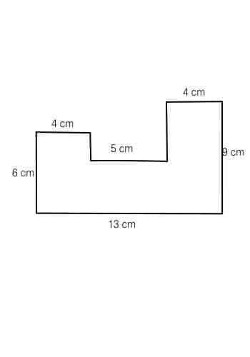 Comment calculer la surface d'un rectangle irregulier ?