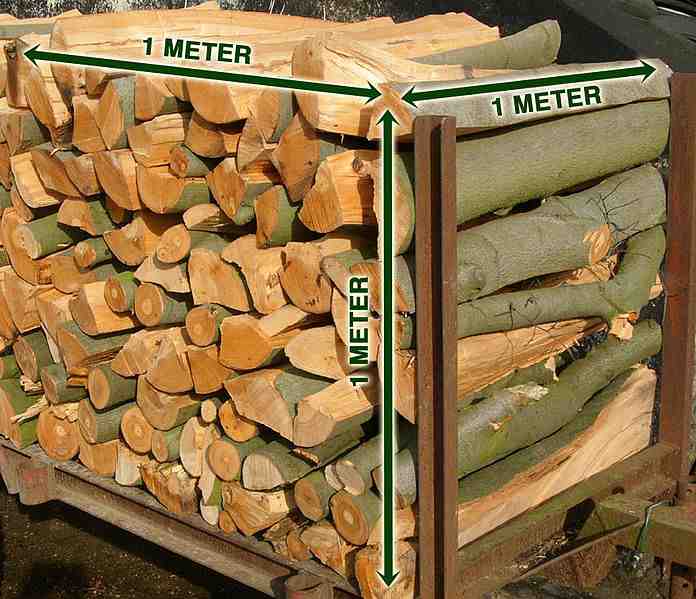 Comment calculer un stère de bois coupé en 50 cm ?