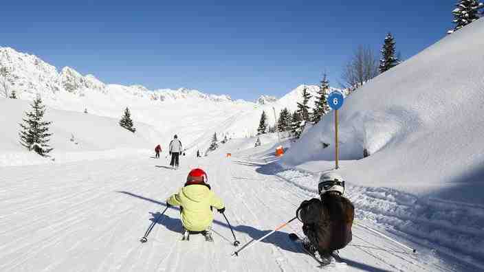 Comment skier sans avoir mal aux cuisses ?